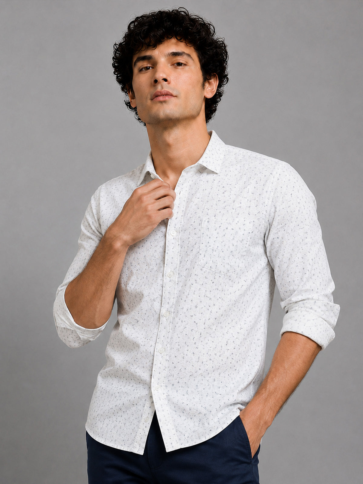Full Sleeve Shirt with Prints - MS-SHV-MAY24M