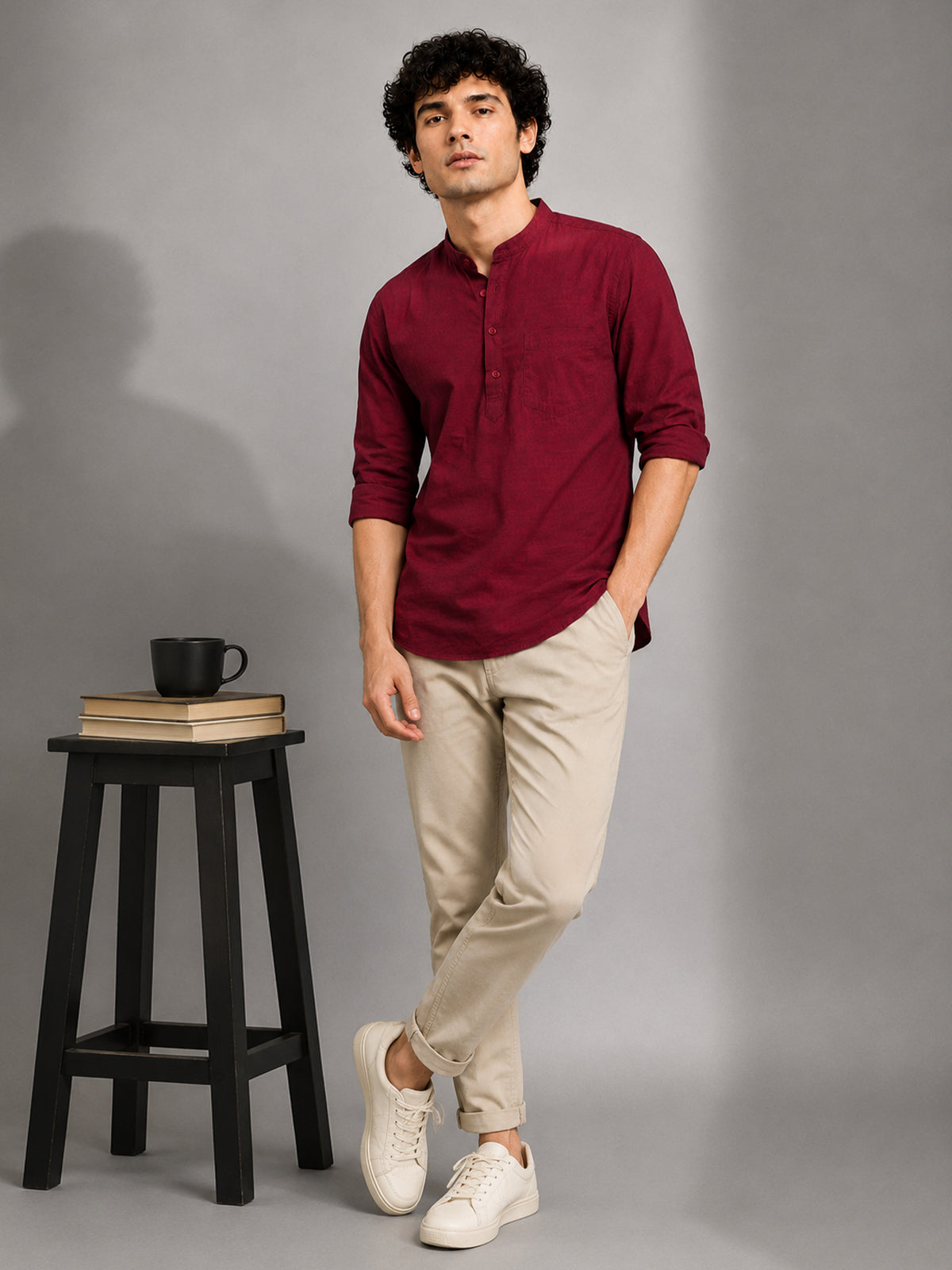 Two Tone S/Kurta - MS-SHV-MA24BA