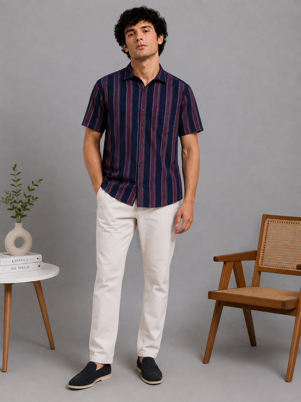 Half Sleeve Shirts - MSHS-SHV-MA24AG