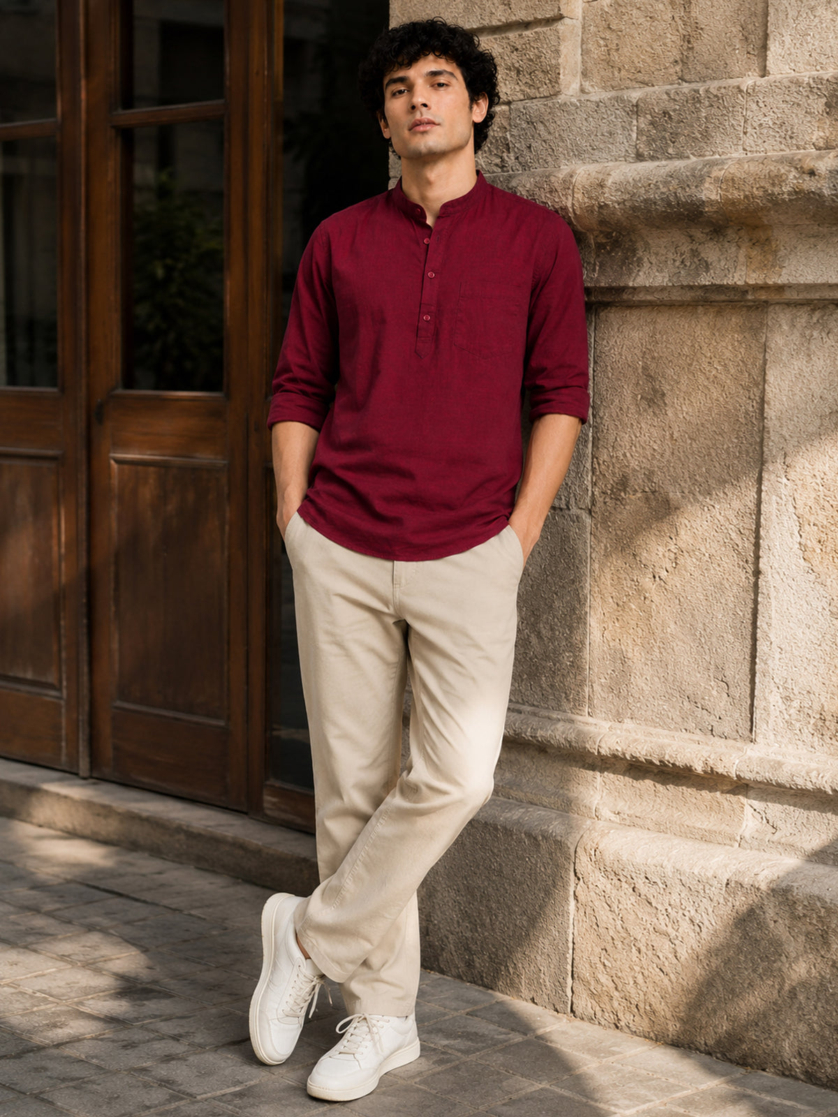 Two Tone S/Kurta - MS-SHV-MA24BA