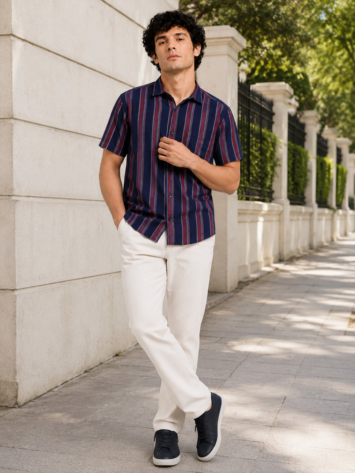 Half Sleeve Shirts - MSHS-SHV-MA24AG